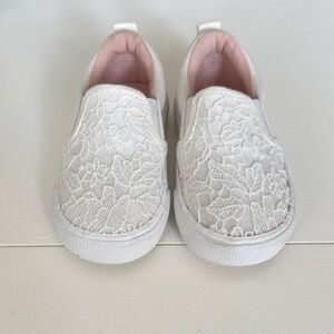 H&M Lace Slip On Sneakers